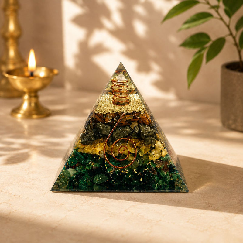 Pyrite Money Magnet Pyramid