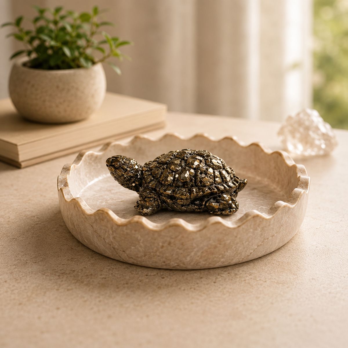 Pyrite Tortoise